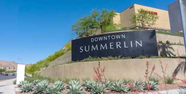 This image shows Downtown Summerlin