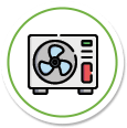 This image shows a logo of an air con